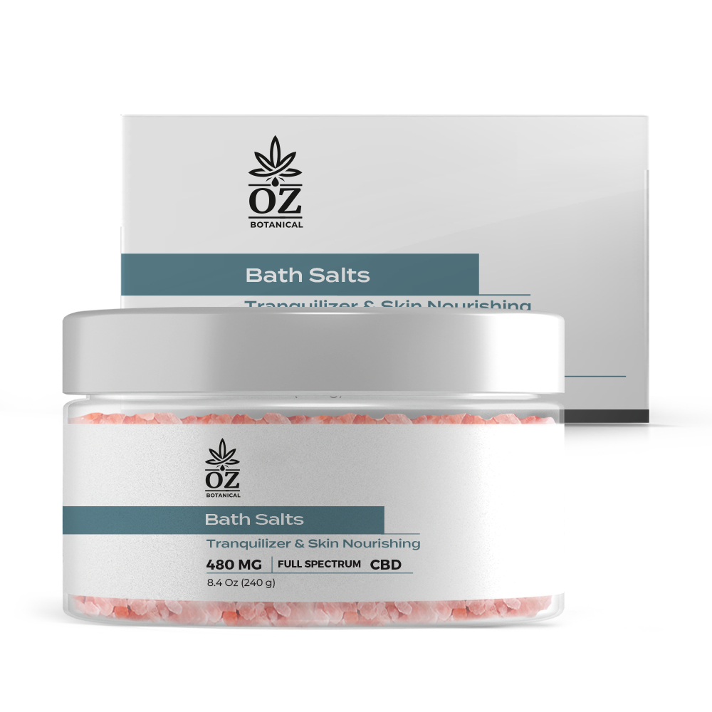 Bath Salts-Tranquilizer & Skin Nourishing - 480 MG