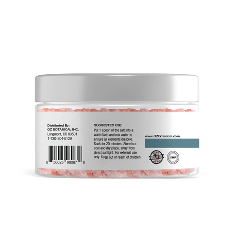 Bath Salts-Tranquilizer & Skin Nourishing - 480 MG