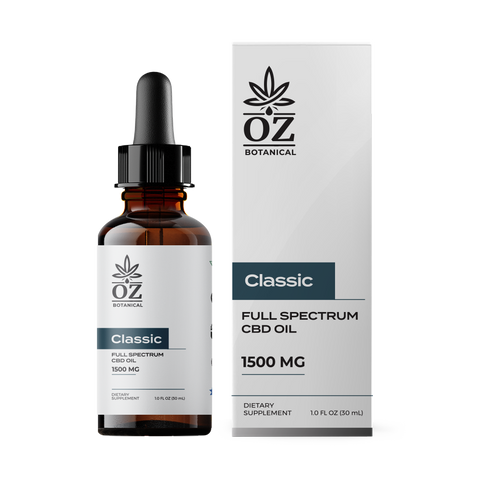 Classic Tincture - 1500 mg