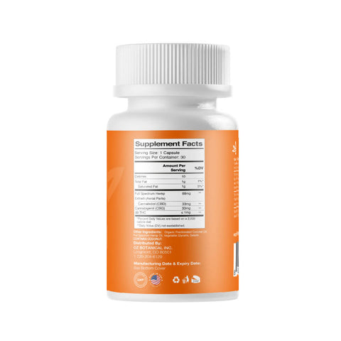 Dawn CBD CBG Softgels - 1000 mg