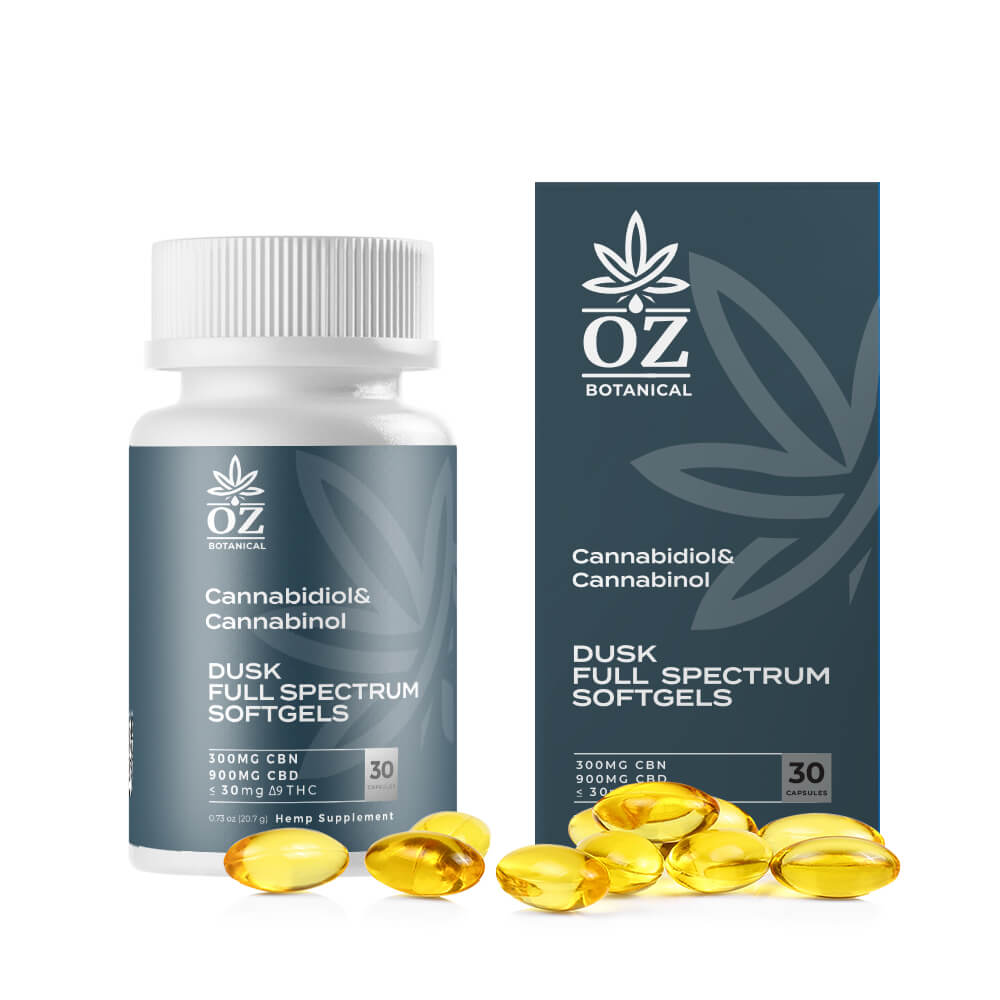 Dusk CBD CBN Softgels - 900 mg