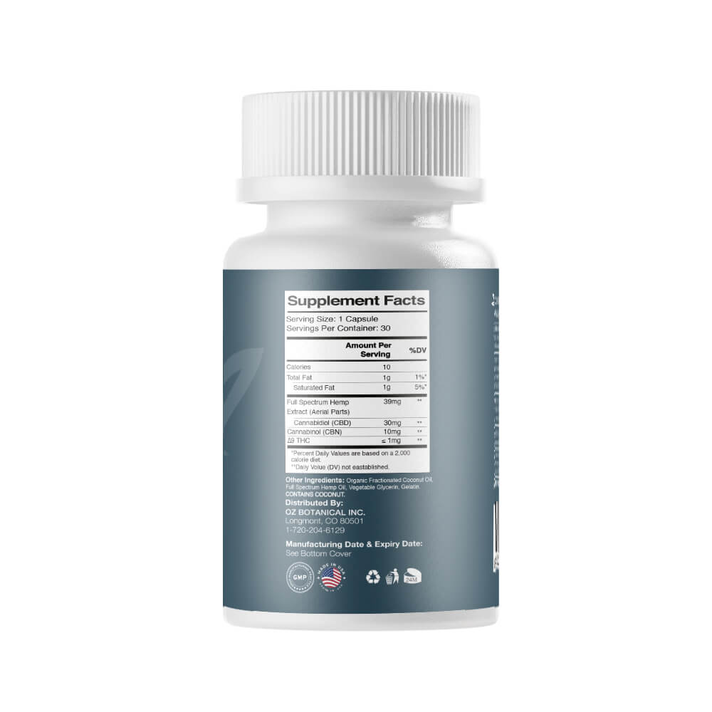 Dusk CBD CBN Softgels - 900 mg