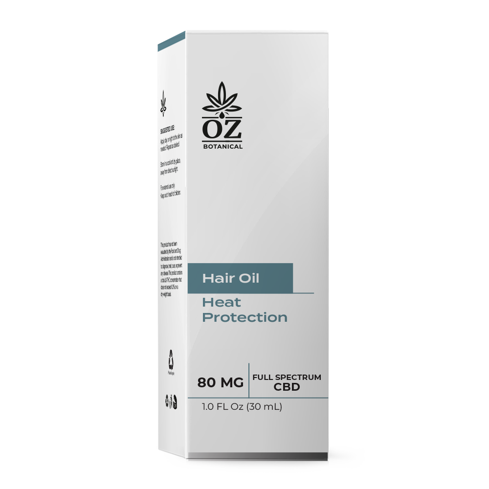 Heat Protection Hair Oil - 80 mg