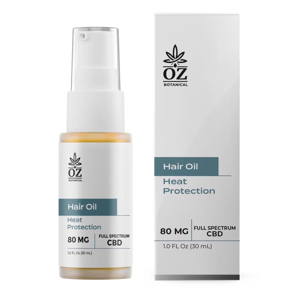 Heat Protection Hair Oil - 80 mg