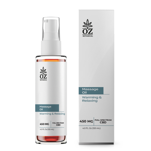 Massage Oil Warming & Relaxing - 450 mg