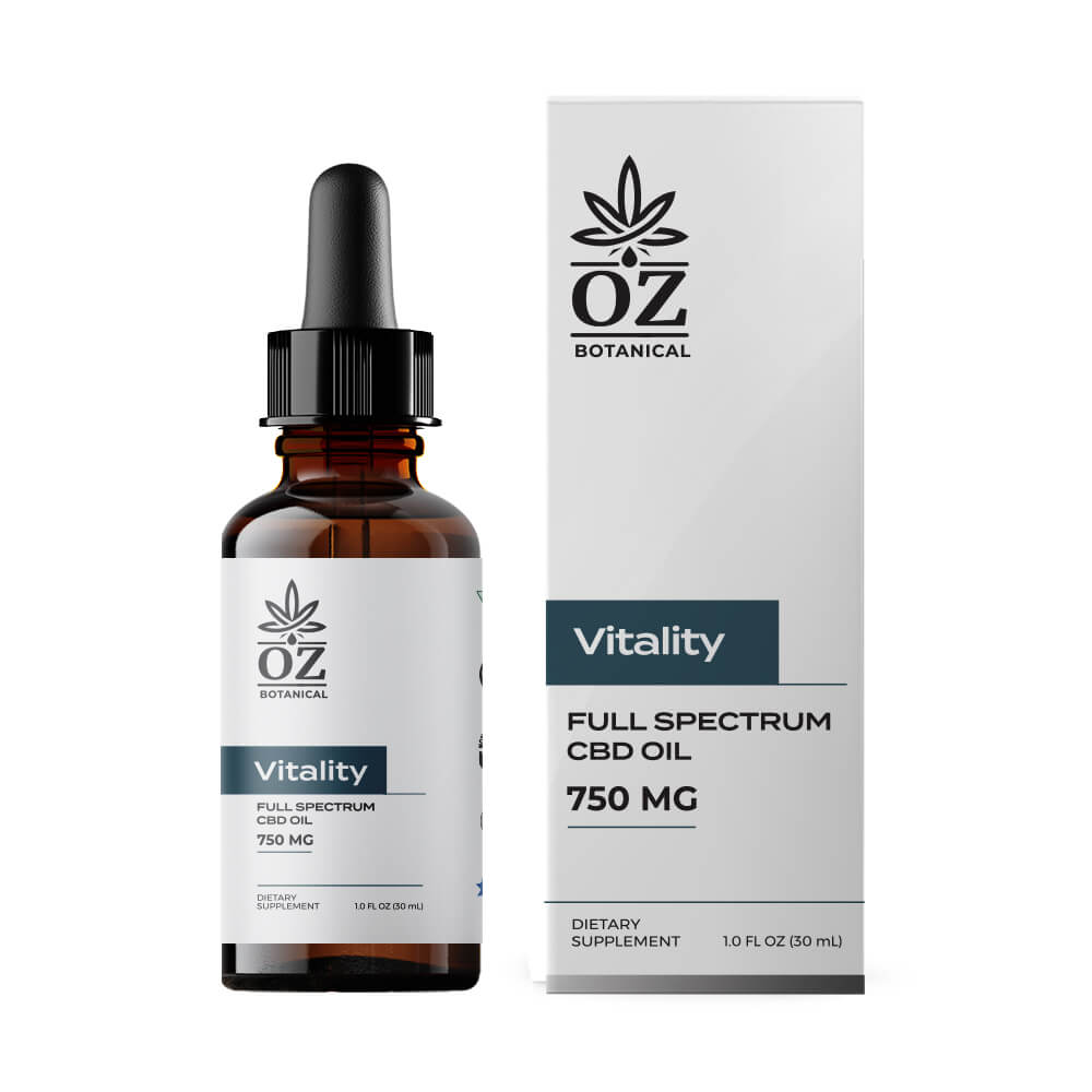 Vitality Tincture - 750 mg